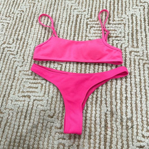 SHEIN hot pink bikini size small - Picture 1 of 4